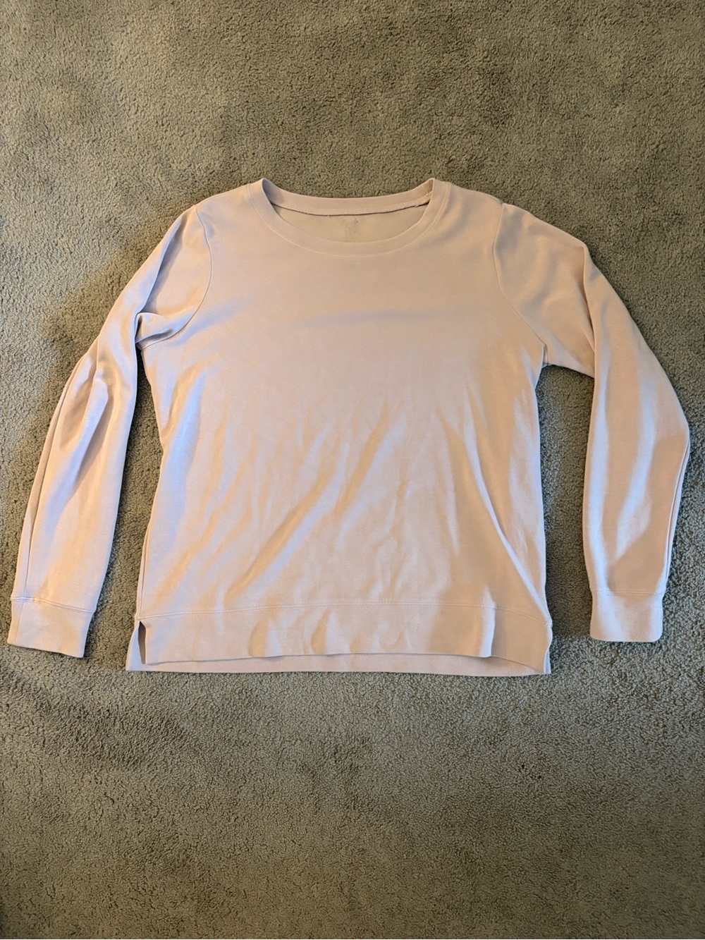 GAIAM Women's Pale Pink Crewneck Sweater